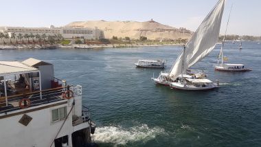 Leaving Aswan