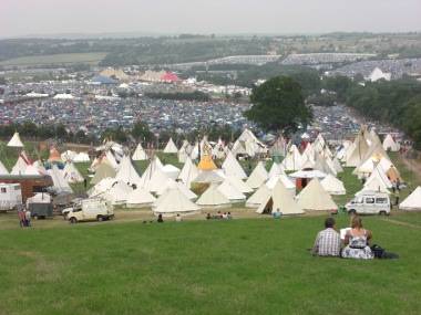 View of Site from Wigwam Area