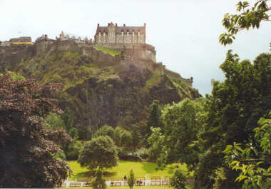 Edinburgh Castle - In the Middle of the City!