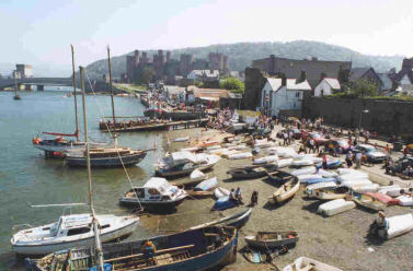 Conwy Castle and Seafront