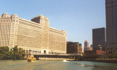Merchandise Mart from the River