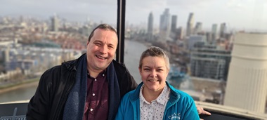 Top of Battersea Power Station