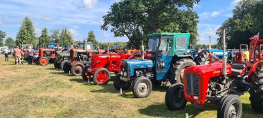 Vintage Tractor Display