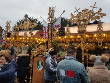 Fancy Mulled Wine and Hot Chocolate Stall