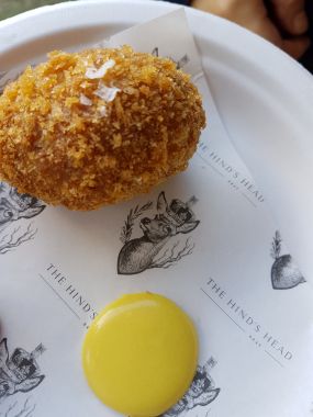 The Hind's Head - The Hind's Head Scotch Egg