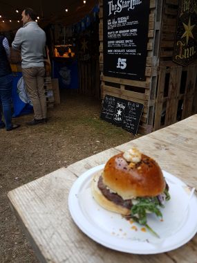 The Star Inn - 1/4 lb Ryedale Roe Deer Burger and Fois-Gras Mayonnaise