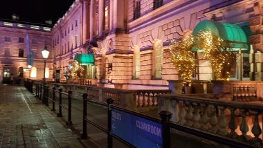 Fortnumâ€™s Christmas Arcade - Outside