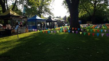 Street Food in the Display Lawn