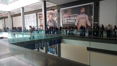 Queuing in Point Square