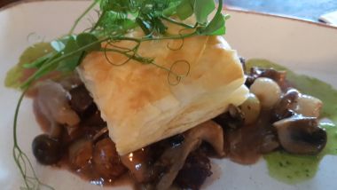 Wild Mushroom & Black Pudding Pastry