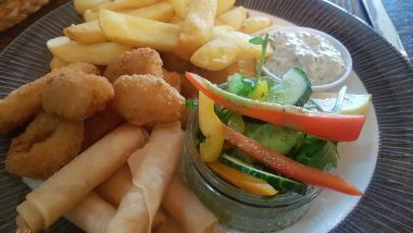 Scampi and Chips