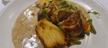 Medaillon De Veau A La Creme De Cepe
