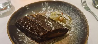 La Buche De Noel (minus Grand Marnier creme Anglaise