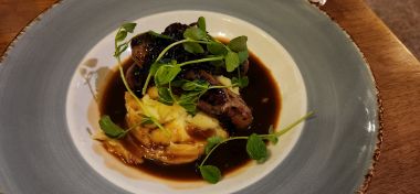 Wild Boar Sausage and Mash