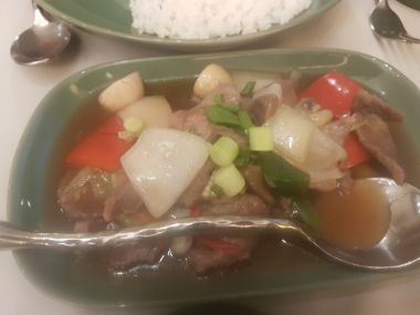Beef in Oyster Sauce
