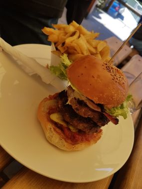 Welsh Black Beef Burger