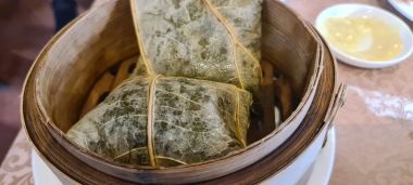 Glutinous Rice in Lotus Leaf