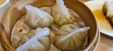 Steamed Pork and Peanut Dumplings