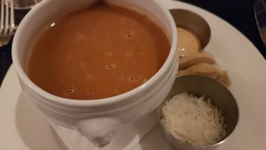 Fish Soup with Parmesan