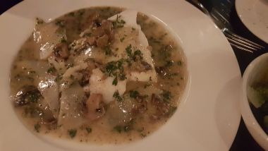 Brill with Truffles