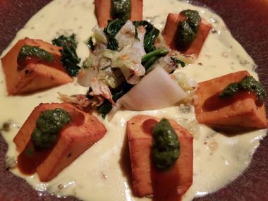 Paneer with Yogurt