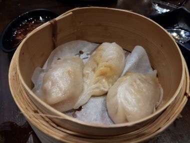 Spicy duck dumplings