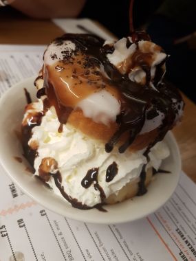 Doughnut Ice Cream Sandwich