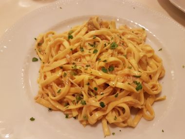 Tagliatelle with Crab