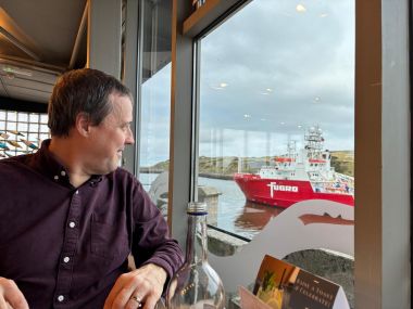 Watching the Shipping Traffic Watching the Shipping Traffic