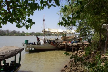 Arrival at Janjanbureh Camp