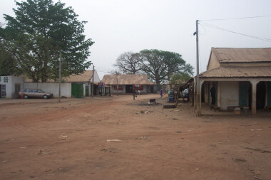 Bansang Main Street (Looking East) Bansang Main Street (Looking East)