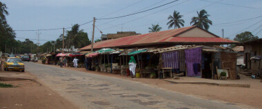 Bakau Fruit/Vegetable Market (from Atlantic Road)