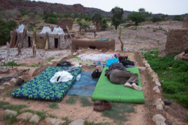 Campement Sleeping Arrangements