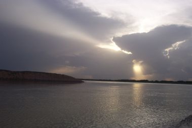 Sunset on the River