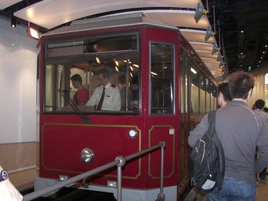 Peak Tram in the Station (SW)