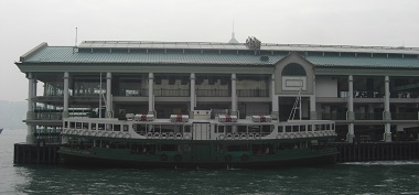 Star Ferry at Pier Star Ferry at Pier
