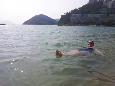 Mel Swimming...Er, Floating