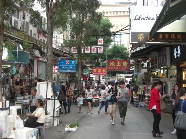 Walking Through the Street Market