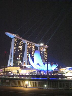 Light Show in the Harbour