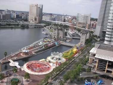 View of Cosmoworld from Hotel Window (SW)