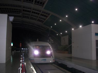 Maglev Train Arriving (SW)