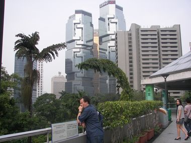 Inside Hong Kong Park (SW)