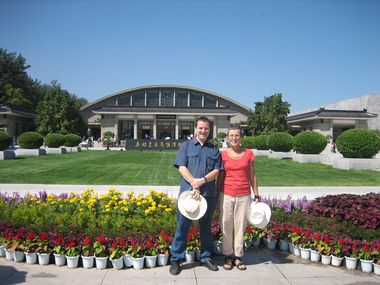 Me and My Mother Outside Pit 1