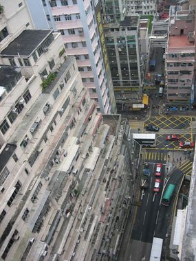 Looking Out of the Hotel Window