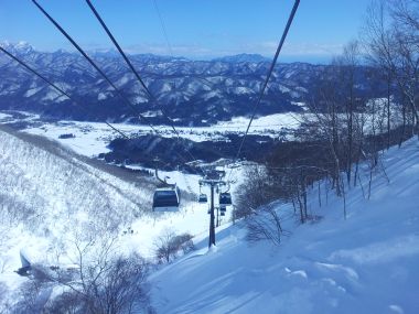 View Back Down the Valley from the Gondola