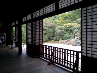 View of Zen Garden from Temple Building