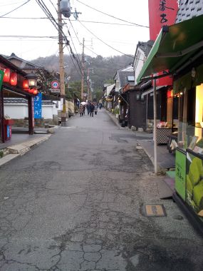 Shops On Road to Temple