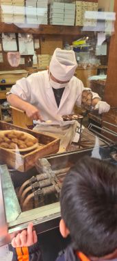 Chef Cooking Snacks