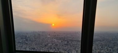 Sunset Through Windows