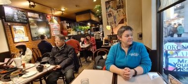Mel Waiting Patiently for Food